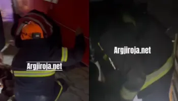 “Ka nevojë për frymëmarrje…”, si e shpëtuan zjarrfikësit gruan e moshuar në Gjirokastër (VIDEO)