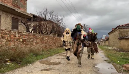 Karnavalet e Polenës në Korçë, banorët e fshatit ruajnë traditat e festës pagane