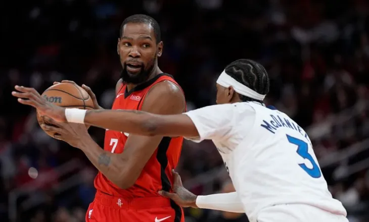 Kevin Durant i jep fitoren Houston, Clippers triumfon në shtesë, “OK” Indiana e Brooklyn