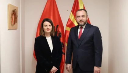 Koçiu me homologun maqedonas: Forcim i bashkëpunimit policor, lehtësi për kalimet kufitare