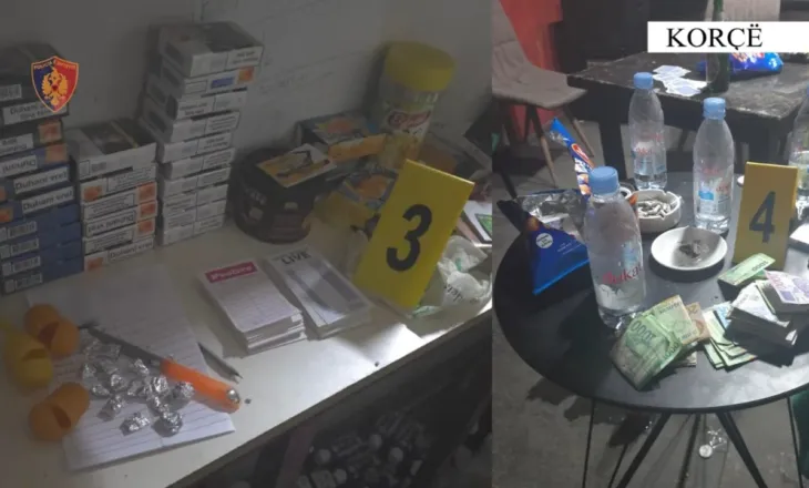 Kokainë dhe baste sportive në lokal, arrestohet pronari/ E pësojnë dhe 14 persona për moskallëzim krimi
