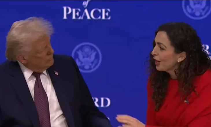 Kosova merr pjesë në Bordin e Paqes, Vjosa Osmani firmos krah Presidentit Trump