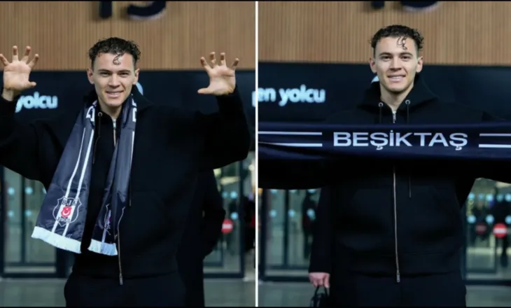 Kristjan Asllani mbërriti në Stamboll, mesfushori kuqezi i bashkohet Besiktas