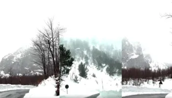 Kryeministri Rama na çon në një udhëtim magjepsës dimri në rrugën Bogë-Theth