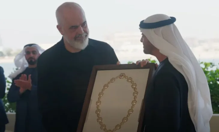 Kryeministri Rama ndan video-kartolinën: Momente të paharrueshme në Pallatin Presidencial të Abu Dhabit