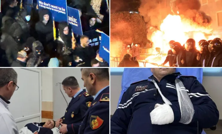 Kryeministri Rama reagon pas protestës së opozitës: Shteti nuk përkulet nga dhuna dhe vandalizmi, solidaritet me policët e plagosur