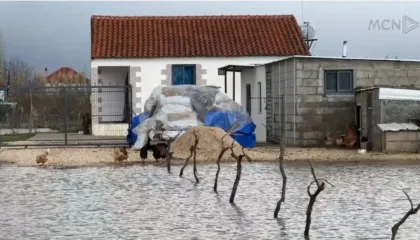 Kurbin, mosmbyllja e argjinaturës së Drojës rëndon situatën nga përmbytjet