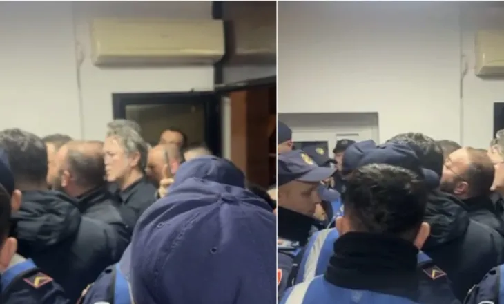 “Kush je ti që s’më lejon mua”, përplasja e  Bardhit me policinë në komisariat