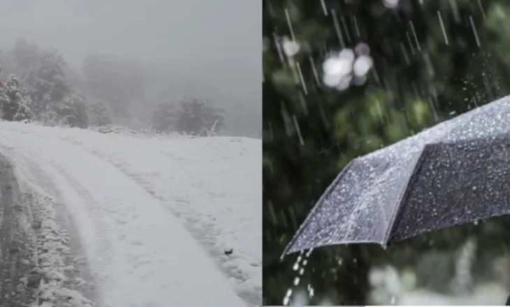 Kushte atmosferike të paqëndrueshme dhe reshje shiu, parashikimi i motit për këtë të shtunë