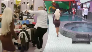 Labi i merr gjërat personale Benitës dhe largohet drejt pishinës, publiku ia kritikon lojën