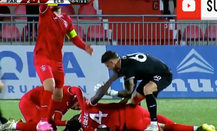 LAJM I FUNDIT/ Ndërpritet ndeshja Partizani-Elbasani, panik në stadium, Sembene bie pa ndjenja në fushë