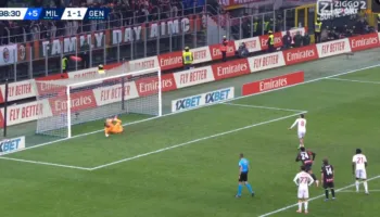 Leao dhe penalltia e humbur shpëtojnë Milanin nga turpi, Genoa-s i ikën fitorja nga duart në shtesë (video)