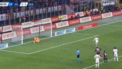 Leao dhe penalltia e humbur shpëtojnë Milanin nga turpi, Genoa-s i ikën fitorja nga duart në shtesë (video)