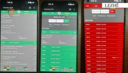 Lezhë/ Baste sportive të paligjshme – Një person përfundon në pranga, tjetri nën hetim!