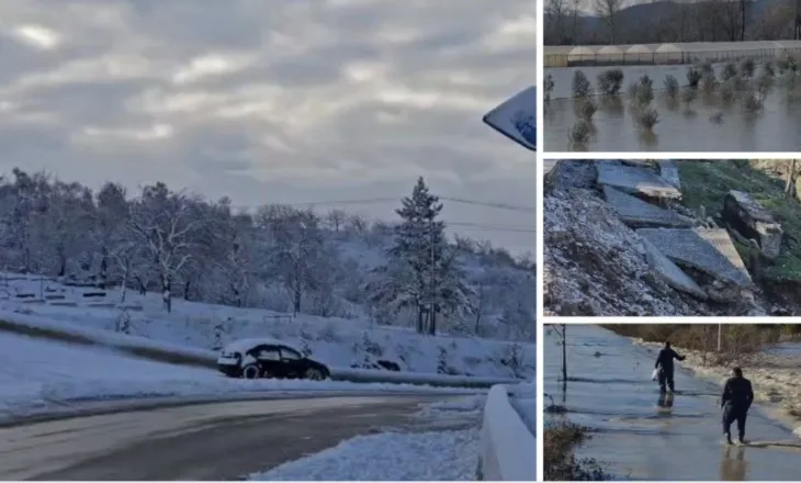 LIVE/ Disa lumenj dalin nga shtrati, akse të bllokuara e mungesë energjie. Rrëshqitja e dherave u afrohet banesave në Mirditë, këto janë zonat më problematike