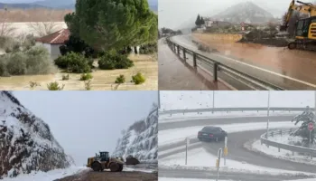 LIVE/ Shiu dhe dëbora ‘zaptojnë’ Shqipërinë! Vjosa arrin në pikën kritike mbi 9 metra, përmbytje në Vlorë e Fier. Ministria e Mbrojtjes: 6 qarqe problematike