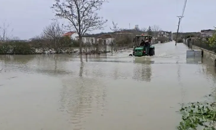 Lumi Erzen përmbyt Sukthin dhe Katundin e Ri/ 842 banorë të evakuuar dhe 2,500 ha tokë bujqësore nën ujë