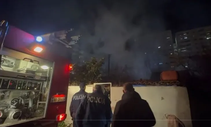 Lushnje/ Zjarri përfshin disa banesa, një vajzë e re dërgohet në spital e asfiksuar nga tymi
