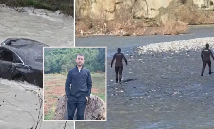 Makina përfundoi në lumin Mat, Polumbarët e RENEA-s vijojnë kërkimet për 30-vjeçarin