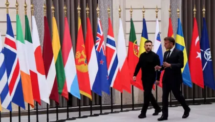 Mblidhet ‘Koalicioni të gatshmëve’, Parisi bën bashkë udhëheqësit perëndimorë për të ardhmen e Ukrainës