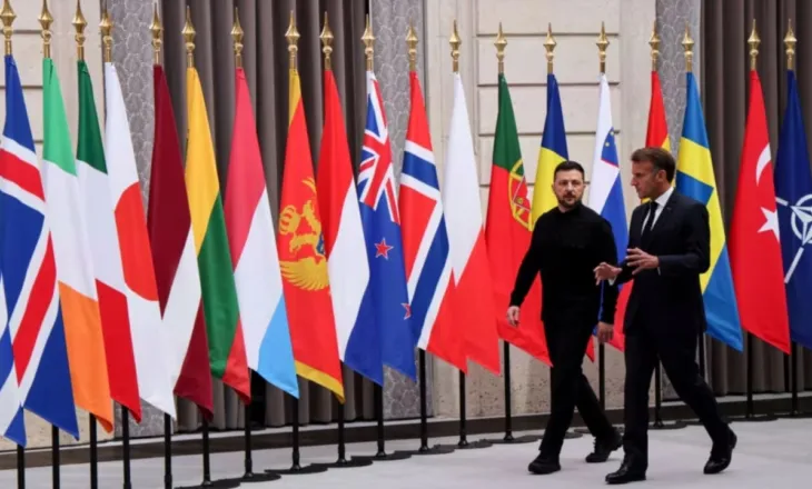 Mblidhet ‘Koalicioni të gatshmëve’, Parisi bën bashkë udhëheqësit perëndimorë për të ardhmen e Ukrainës