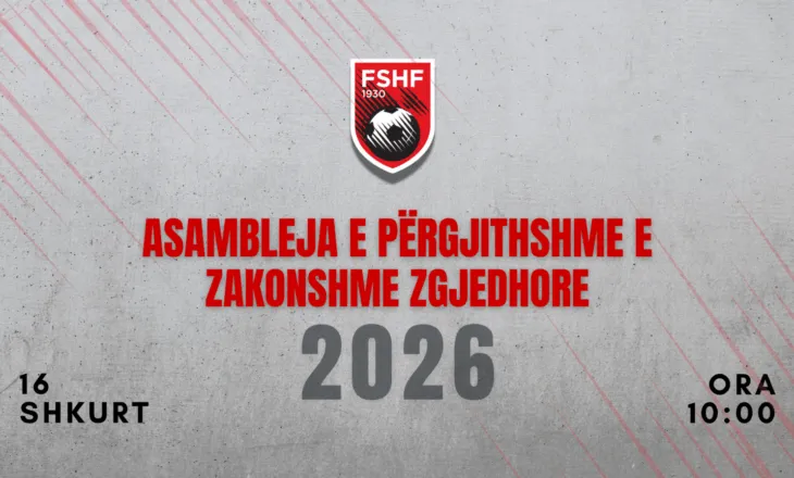Mblidhet Komiteti Ekzekutiv, Asambleja e Përgjithshme Zgjedhore e FSHF do të mbahet më 16 shkurt
