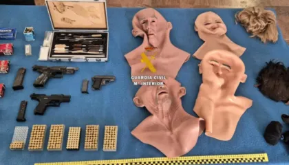 Me maska lateksi dhe paruke/ Goditet banda shqiptare që terrorizoi Malagën, vidhnin shtëpitë luksoze