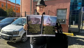 Me pankarta në duar, Jamarbër Malltezi shkon në SPAK