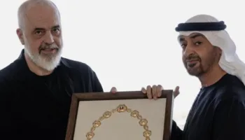 Medalje e lartë/ Rama nderohet nga presidenti i Emirateve të Bashkuara Arabe