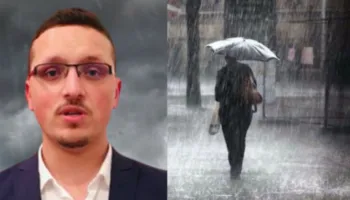 Merrni masat/ Meteorologia paralajmëron: Ja ditët kur pritet të rikthehen reshjet e  shiut dhe dëborës