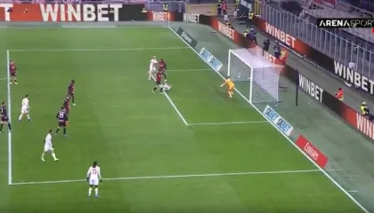 Milan befasohet nga Genoa në pjesën e parë, kuqezinjtë i ndëshkon produkti i tyre (video)