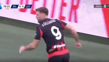 Milan vuan shumë ndaj Lecce, Fullkrug e bën sefte dhe iu jep 3 pikë të arta kuqezinjve (video)