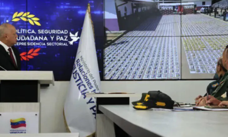 Ministri i Venezuelës: Kemi sekuestruar tonelata me drogë, po godasim mafien shqiptare