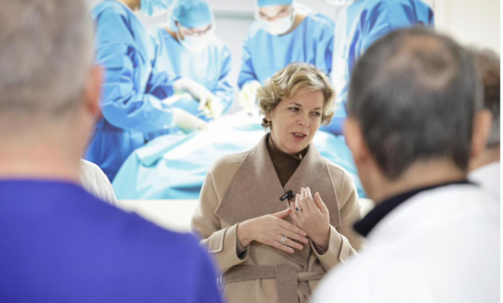 Ministrja Sala: Kemi gati protokollet e reja të onkologjisë, nisim punën për rritjen e kapaciteteve në 7 spitale rajonale