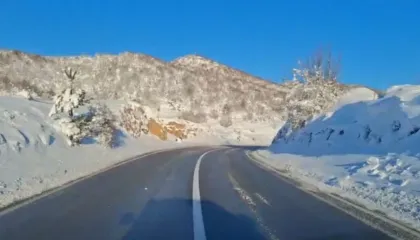 Mot i acartë në Qarkun Elbasan/ Termometri zbret në -15 gradë Celsius