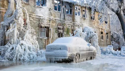 Moti ekstrem bllokon Europën, autoritetet paralajmërojnë: Situata do të mbetet e vështirë edhe ditët e ardhshme