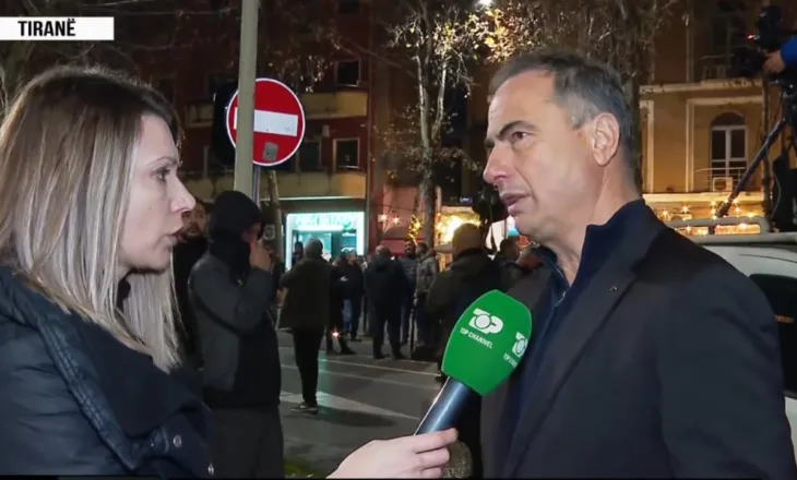 “Na hodhën spraj në fytyrë”, Luçiano Boçi për Top Channel: Protesta është pa skenarë, policët nuk po ushtrojnë detyrën e tyre