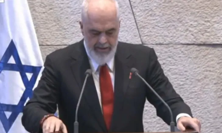 “Na merrni floririn, por jo hebrenjtë”/ Rama në Parlamentin izraelit: Të tradhtosh mikun është krimi më i pafalshëm