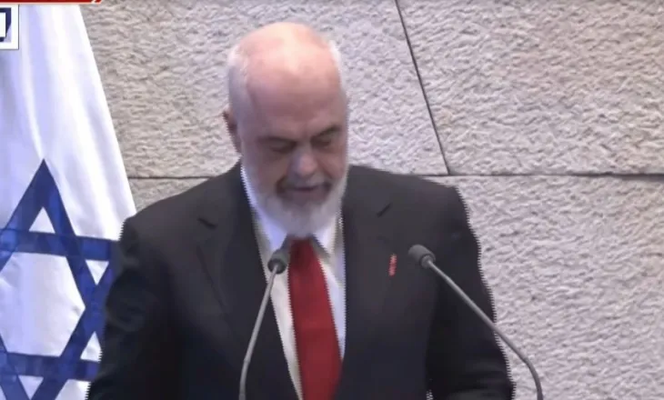 “Nder të jem në këtë foltore!”/ Rama në parlamentin izraelit: Falenderime të përzemërta për fjalët që keni shprehur ndaj Shqipërisë