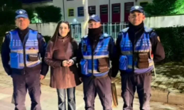 Ndërrimi viteve, deputetja socialiste Zegjine Caushi e feston me forcat policore të Fierit