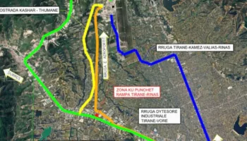 Ndërtimi i mbikalimit të Qafë Kasharit/ ARRSH me 13 dhe 14 janar bllokohet dalja Tiranë – Rinas
