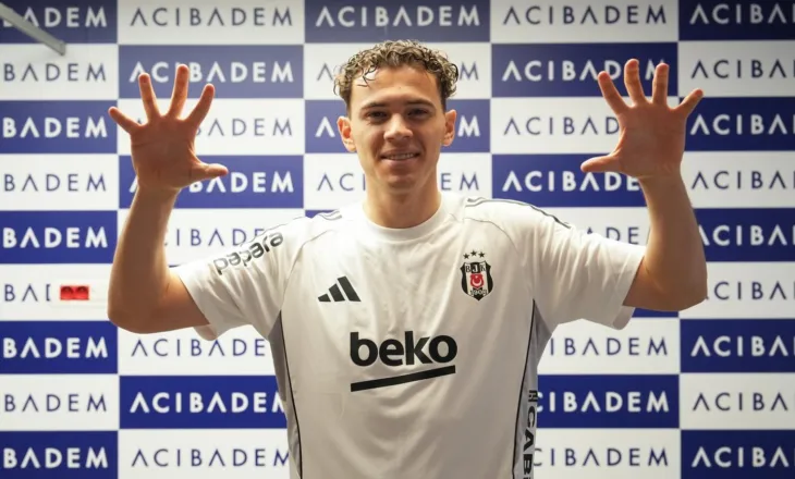 Në krah të Rashicës, Asllani zbret në stërvitje, nis zyrtarisht aventurën te Beshiktash (VIDEO)