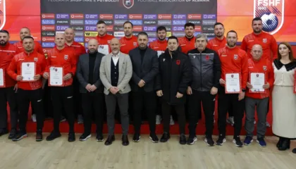 Nga Erjon Xhafa, Alpin Gallo dhe emra të tjerë të njohur, diplomohen si “Drejtor Teknik Akademie”, FSHF mbyll me sukses edicionin e dytë