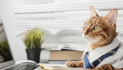 Një kompani meksikane adoptoi një mace me emrin Miaurisio, dhe i dha titullin ‘drejtor i mbështetjes emocionale’