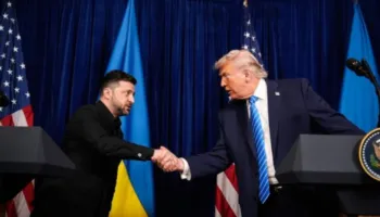 Një orë takim kokë më kokë, çfarë bisedoi Trump dhe Zelensky në Davos?