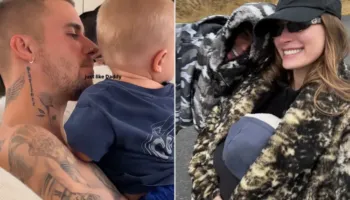 “Njësoj si babai!”/ Fotoja e Justin Bieber me të birin bën xhiron e rrjetit