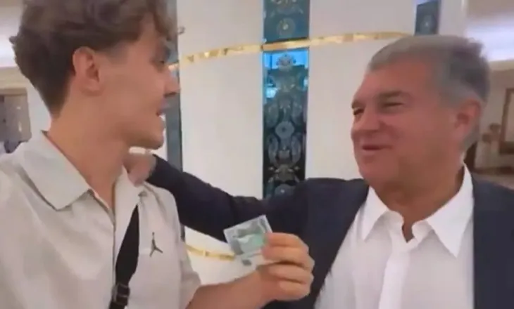 “Nuk mund ta pranoj, faleminderit”; dhurata surreale që iu bë Laportës për merkaton