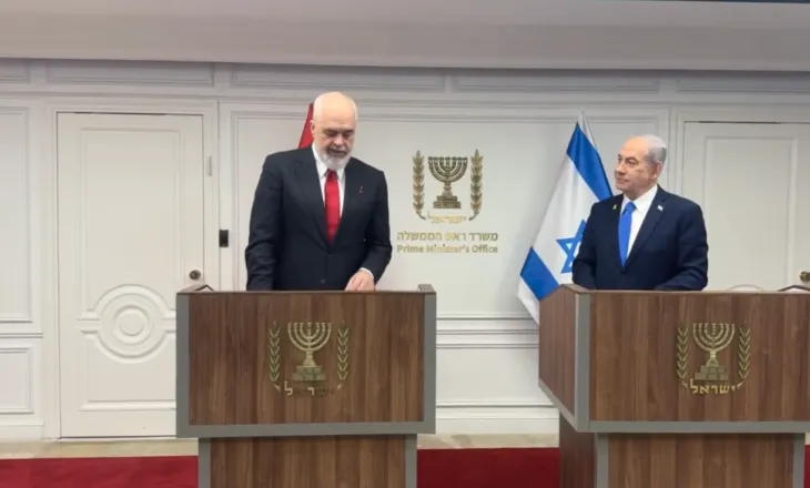 “Nuk u mblodhëm kurrë në mitingje kundër Izraelit”, Rama takon Netanjahun: Do mbështesim planin për Gazën, faleminderit për mbështetjen gjatë sulmit kibernetik nga Irani