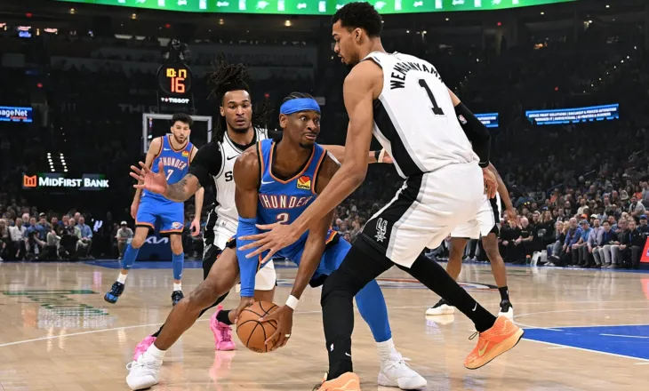 Oklahoma fiton duelin e kreut ndaj Spurs, LeBron-Doncic i japin fitoren Lakers, triumfojnë Warriors, Miami e Houston