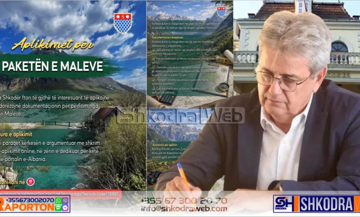 “Paketa e maleve”, kryebashkiaku Benet Beci fton të interesuarit të aplikojnë duke ofruar edhe asistencë